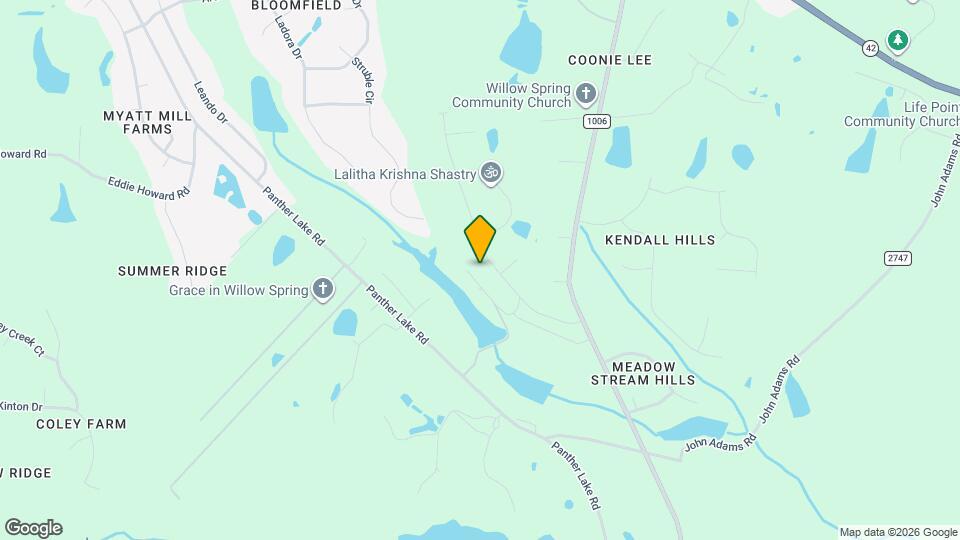 1505 Willow Lndg Wy Map and Location Details