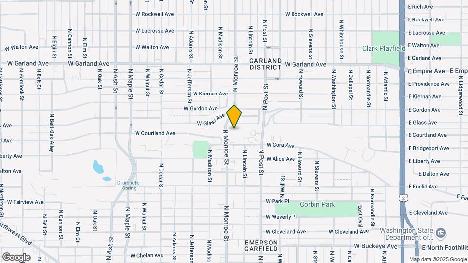 935 W Glass Ave Map and Location Details