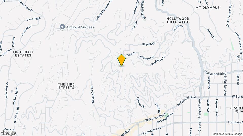1701 Viewmont Dr Map and Location Details
