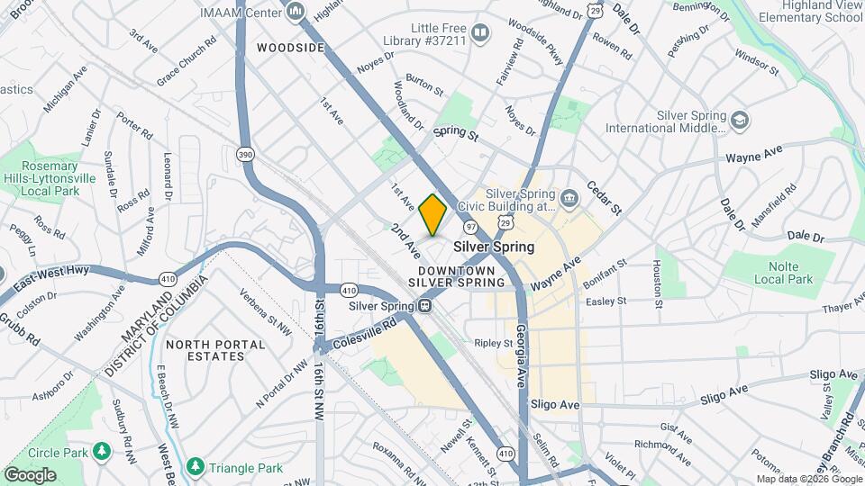 8507 Cameron St Map and Location Details