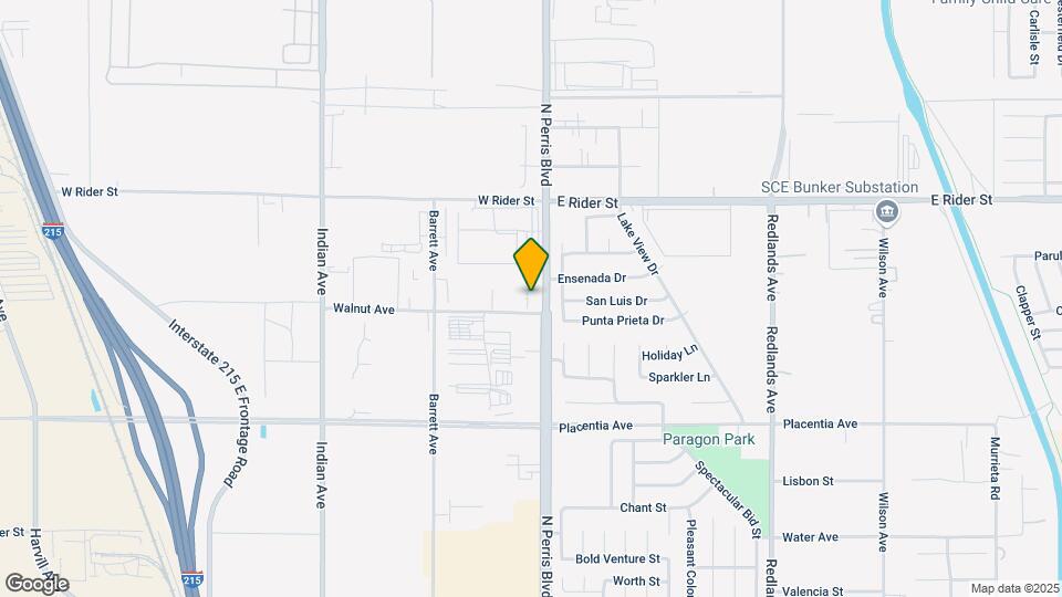 3010 N Perris Blvd Map and Location Details
