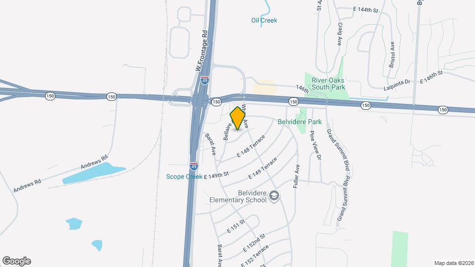 6104 E 148th St Map and Location Details