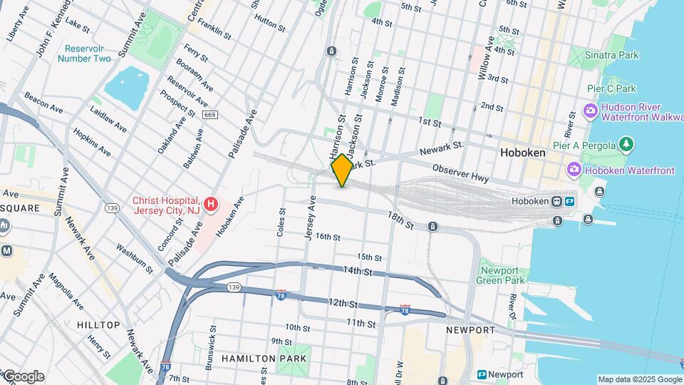 677 Grove St Map and Location Details