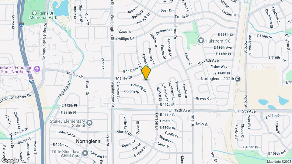 11367 Larson Ln Map and Location Details