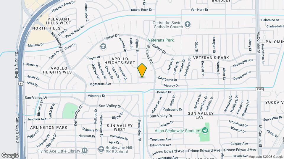 5000 Dearborne Dr Map and Location Details