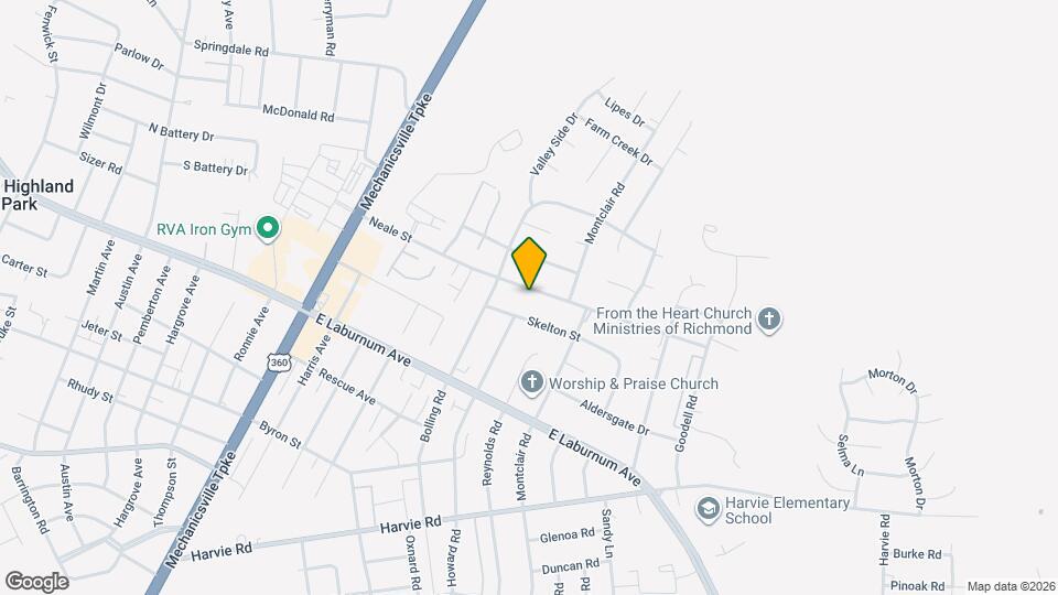 2811 Neale St Map and Location Details