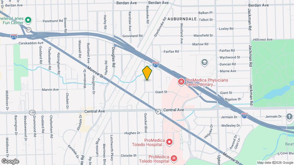 3234 Algonquin Pkwy Mapa y Detalles de la Ubicación