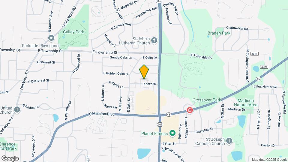 2628 Kantz Dr Map and Location Details