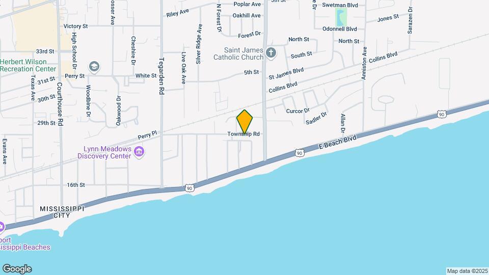 1215 Ocean View Dr Map and Location Details