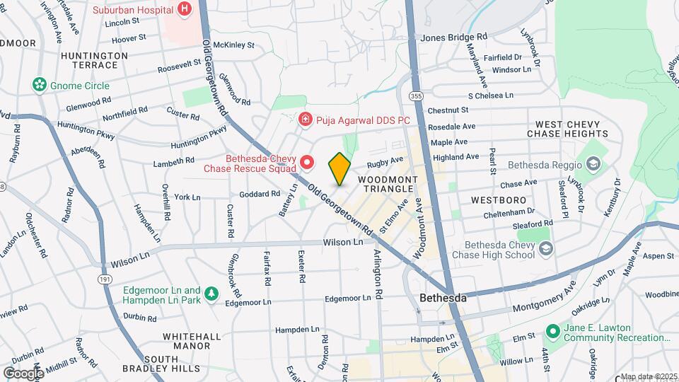 8007 Glenbrook Rd Map and Location Details