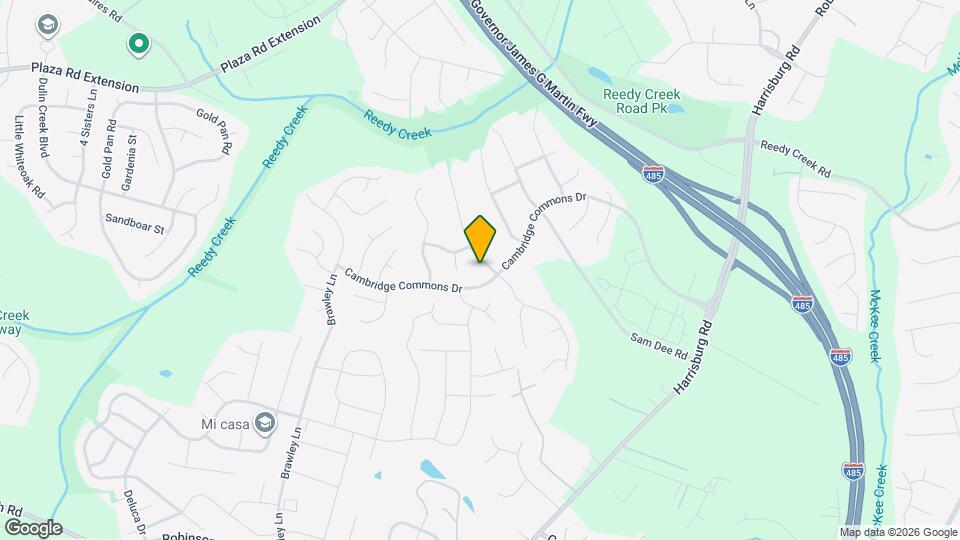 8500 Hornwood Ct Mapa y Detalles de la Ubicación