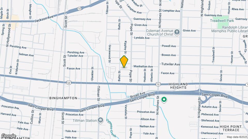 3114-3116 Pacific Ave Map and Location Details