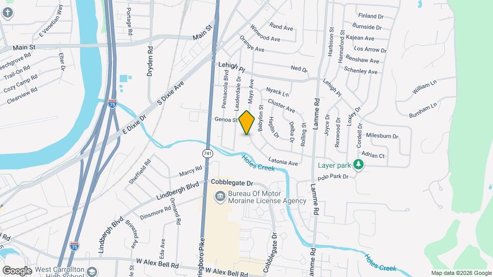 5137 Mays Ave Map and Location Details