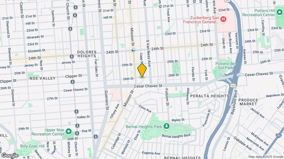 3353 26th St Map and Location Details
