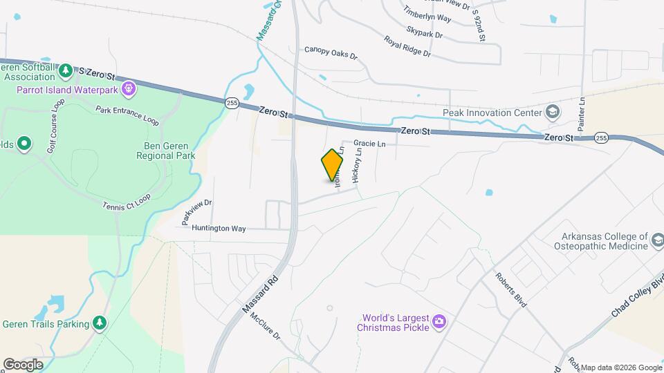 6314 Ironwood Ln Map and Location Details