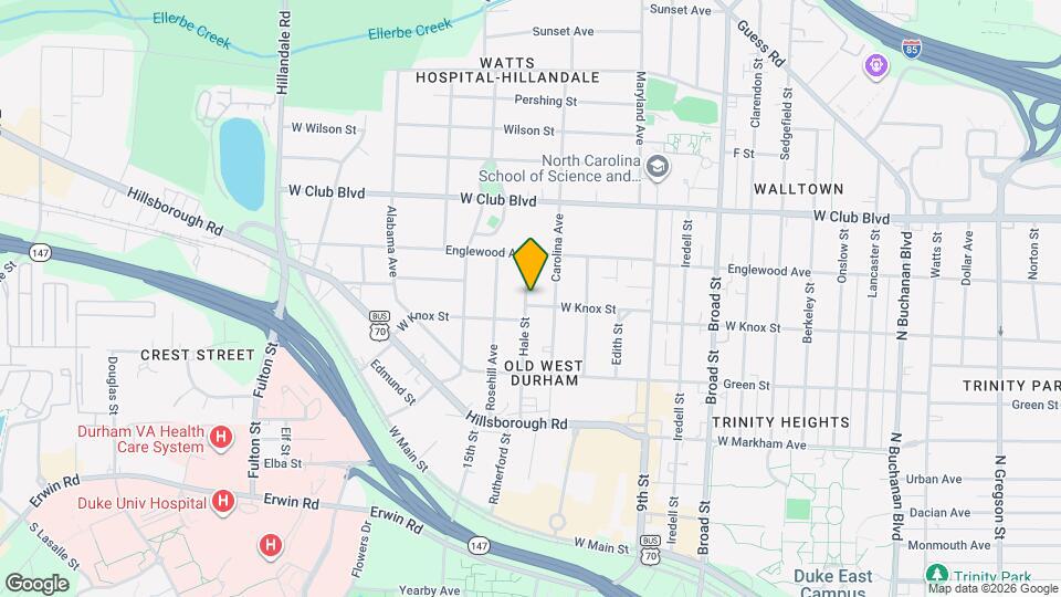 1008 Hale St Mapa y Detalles de la Ubicación