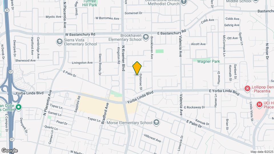 1548 Shenandoah St Map and Location Details