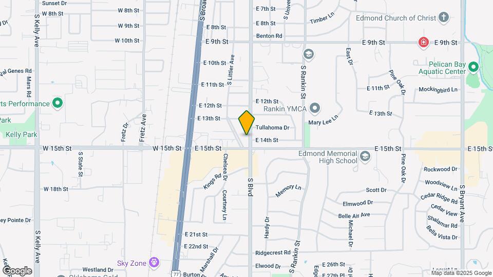 1409 S Blvd Map and Location Details