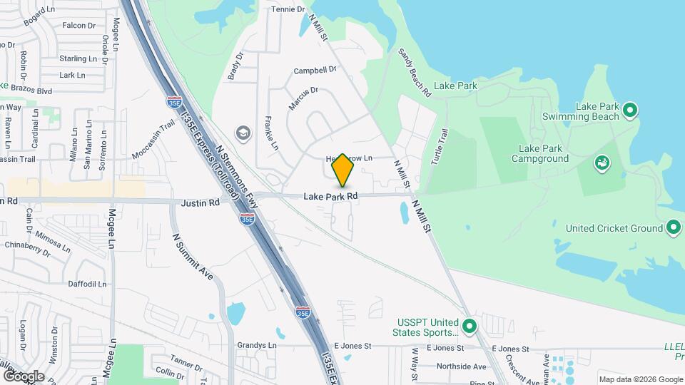 215 Lake Park Rd Map and Location Details