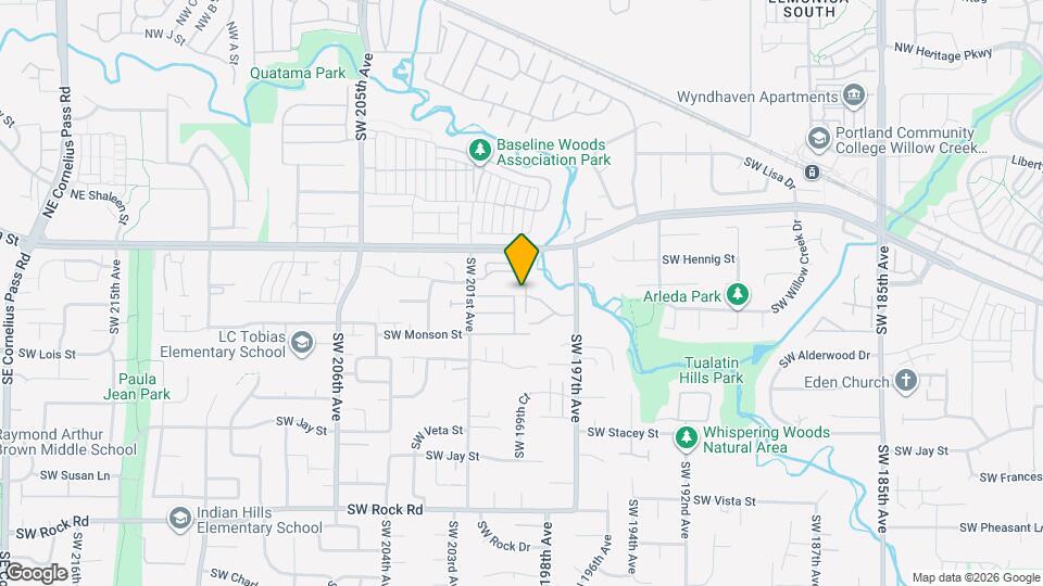 787 SW 198th Pl Map and Location Details