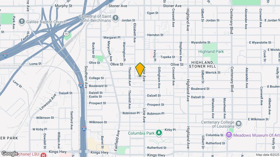 820 College St Map and Location Details