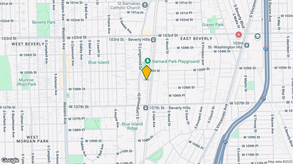 10536 S Walden Pky Mapa y Detalles de la Ubicación