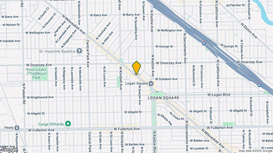 2712 N Milwaukee Ave Mapa y Detalles de la Ubicación