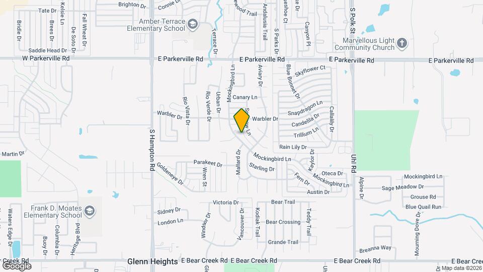 1220 Mockingbird Ln Map and Location Details