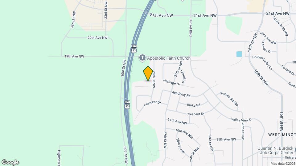 2804 15th Ave NW Map and Location Details