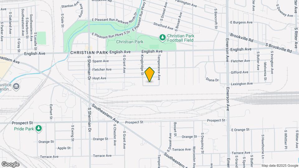 4320 Lexington Ave Map and Location Details