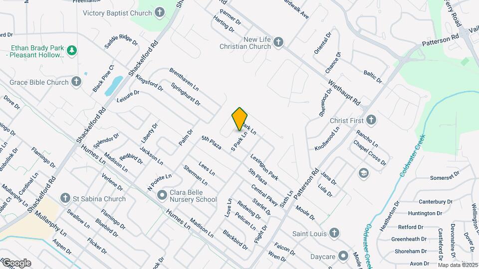 2545 S Park Ln Map and Location Details