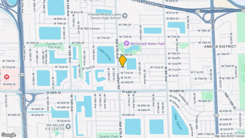 7130 W 11th Ct-Unit -7130 - 17 Map and Location Details