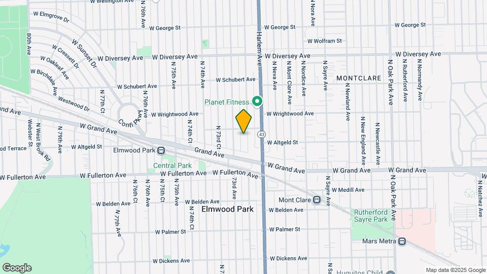 2506 N 72nd Ct Map and Location Details