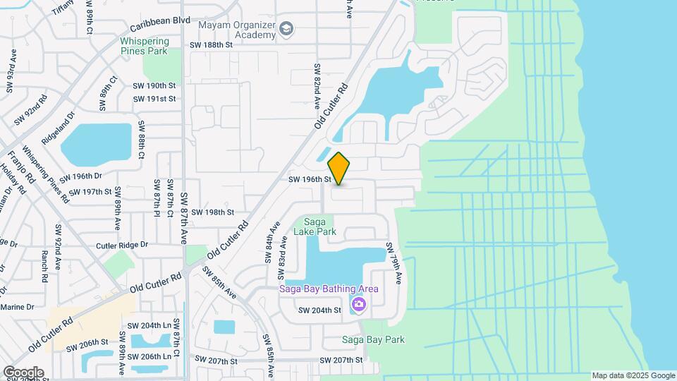8040 SW 196th Terrace Map and Location Details