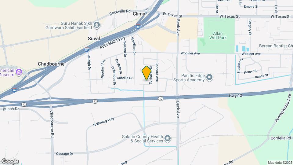 217 Sunhaven Dr Map and Location Details