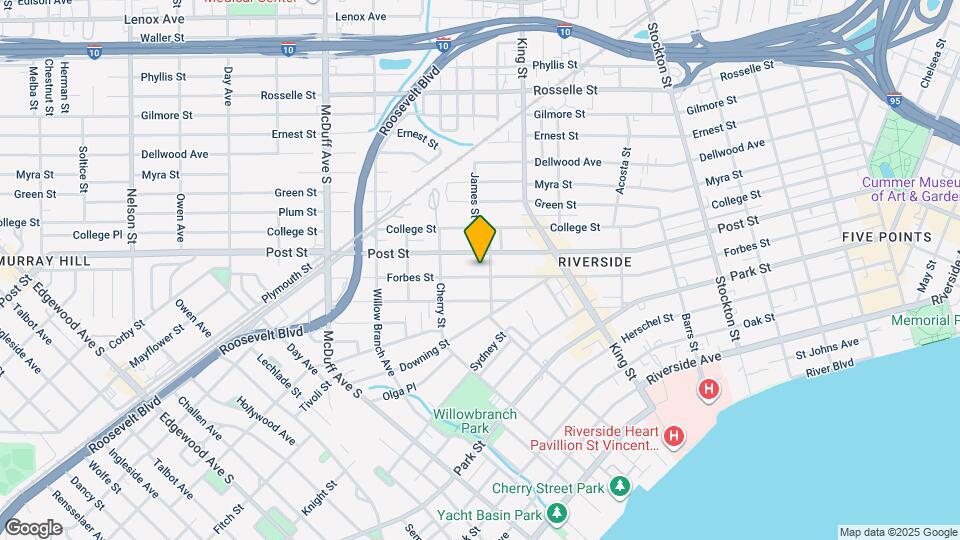2811 Forbes St Map and Location Details
