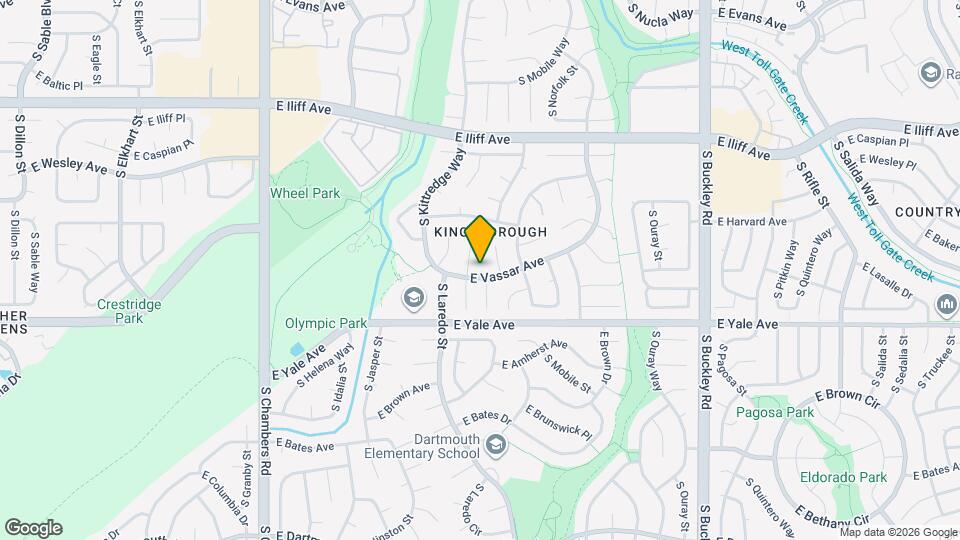 16171 E Vassar Ave, Unit 13210-07 Map and Location Details