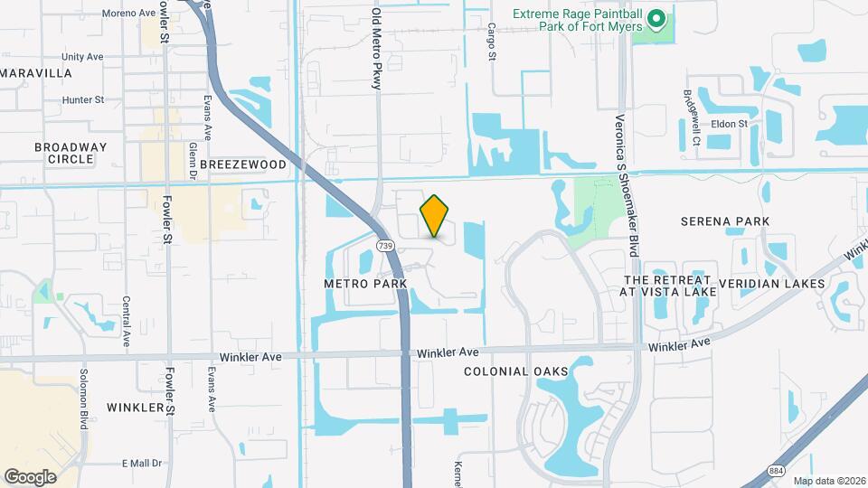 3620 Pine Oak Cir, Unit 105 Map and Location Details