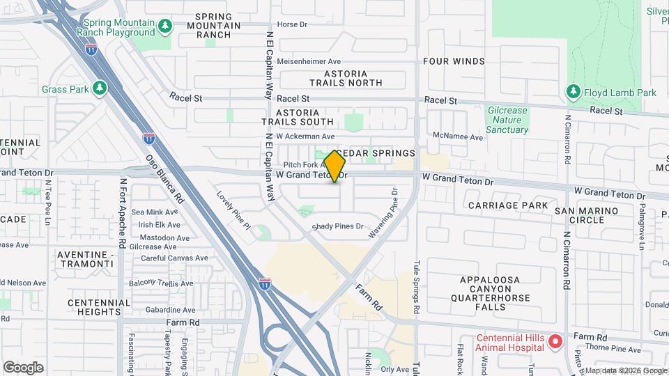 8613 W Majestic Pine Ave Map and Location Details