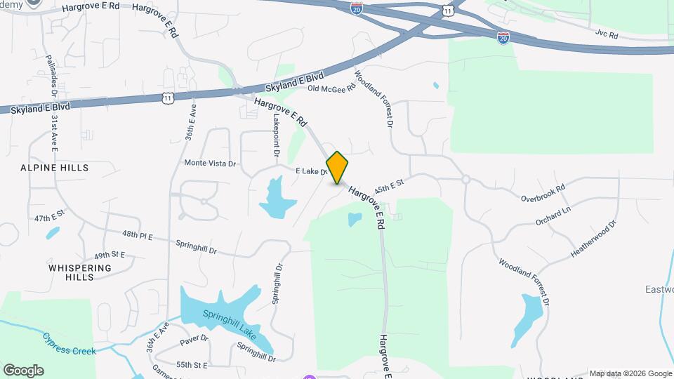 4418 Easthaven Cir Map and Location Details