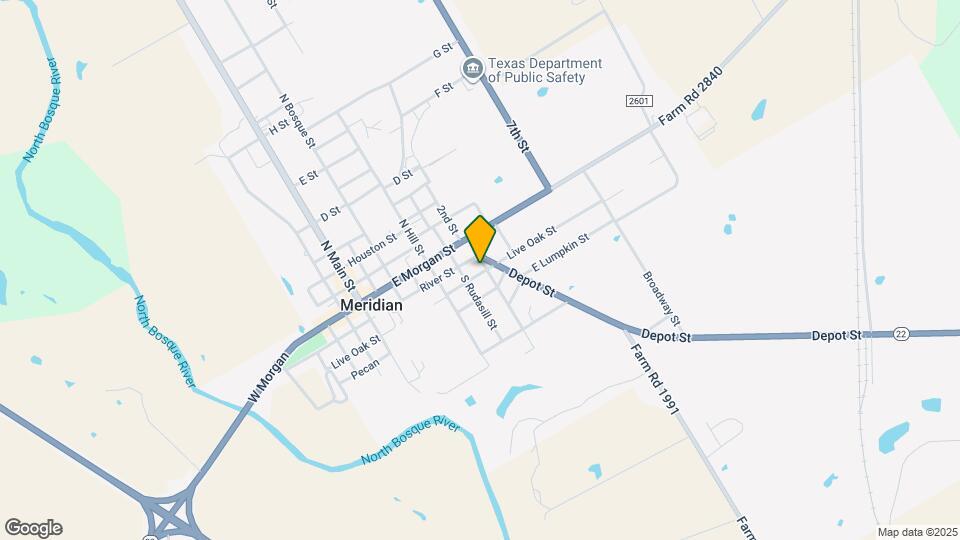 206 S Cleveland St Map and Location Details