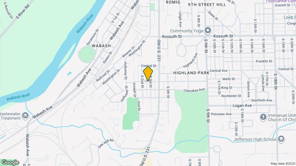 205 Owen St Map and Location Details