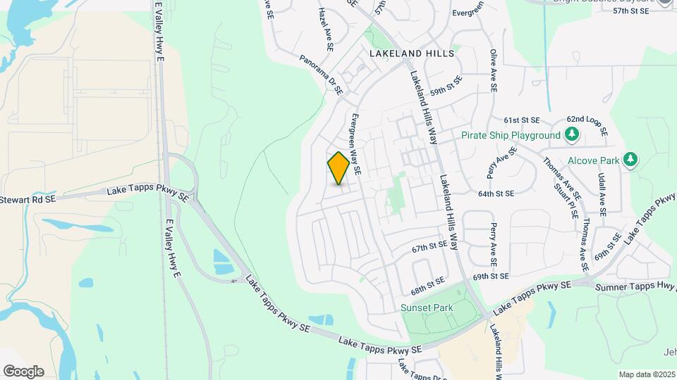 6406 Elizabeth Ave SE Map and Location Details