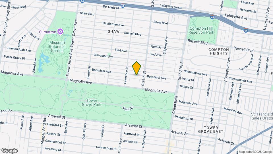 3926 Botanical Ave Map and Location Details