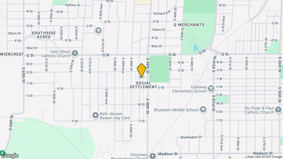 5431 S 48th Ave Mapa y Detalles de la Ubicación
