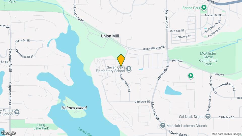 Seven Seven Oaks St SE Map and Location Details