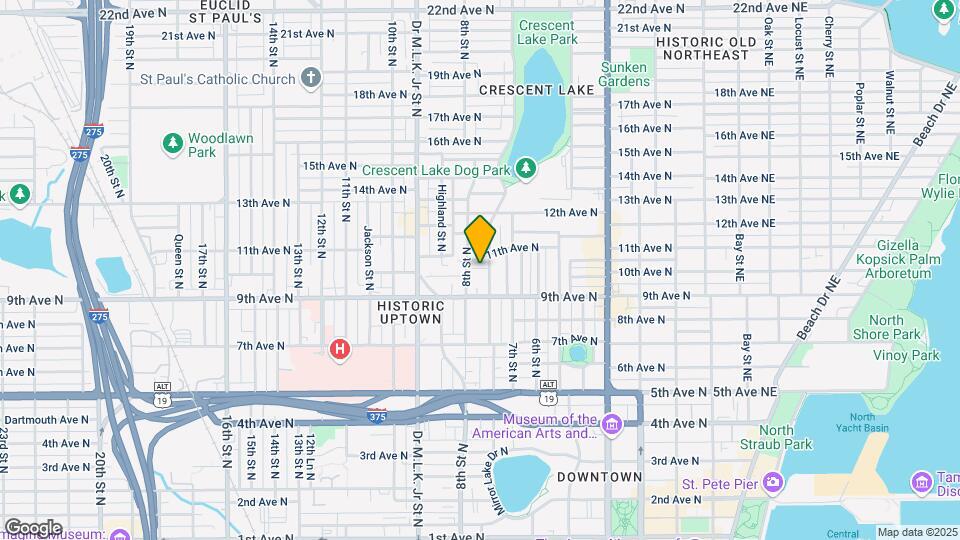 1010 Crescent Lake Dr Mapa y Detalles de la Ubicación