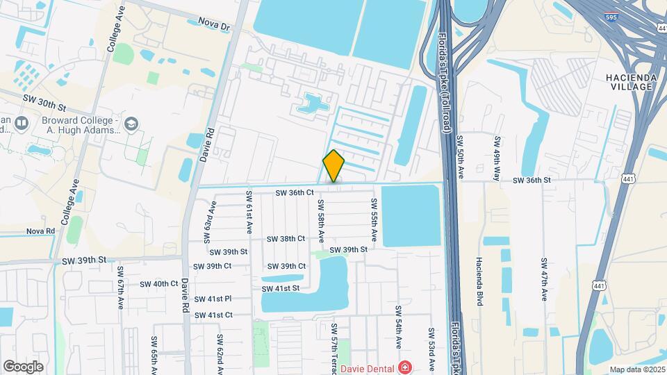 Davie Apartments Mapa y Detalles de la Ubicación