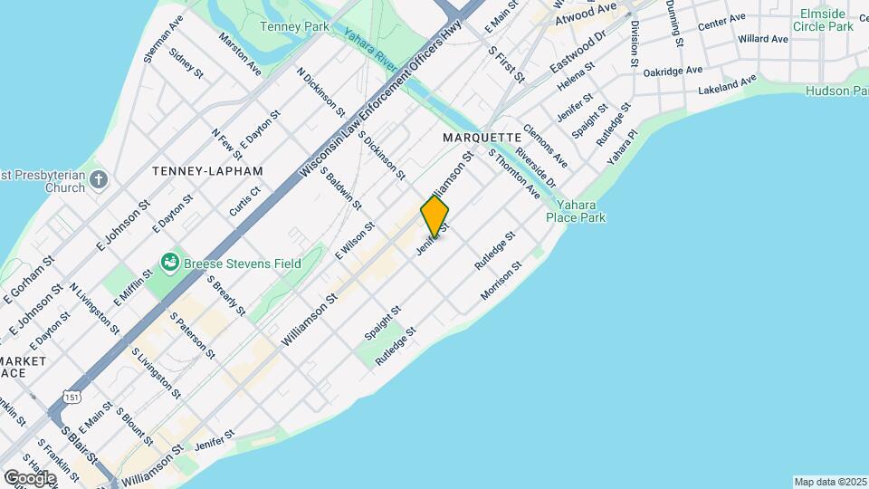 1331 Jenifer St, Unit #2 Mapa y Detalles de la Ubicación
