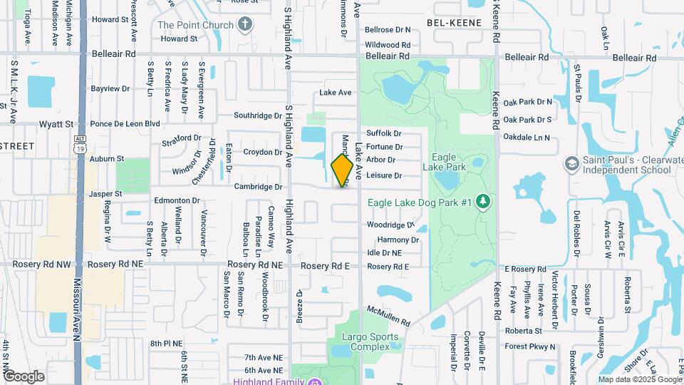 1569 Cambridge Dr Map and Location Details